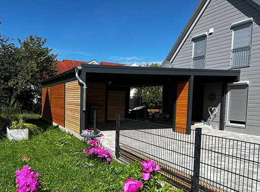Carport Pflanzen